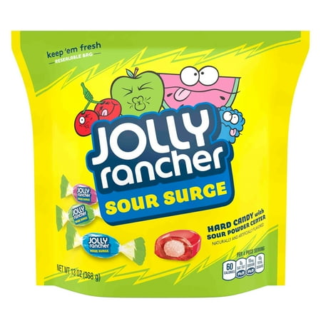 JOLLY RANCHER SOUR SURGE Hard Candy Assortment, 13 oz, 4 Pack