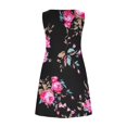 thumbnail image 4 of Vestido estilo suéter estampado sin mangas con cuello redondo para mujer OAVQHLG3B Store  lin121212, 4 of 4