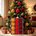 thumbnail image 7 of Dmlowu 12Pcs Christmas Ball Ornaments, Shatterproof Colorful Hanging Christmas Ornaments for Xmas Tree, Christmas Decorations for Indoor Outdoor Wedding Party, 7 of 7