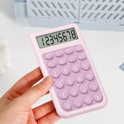 YIMWNYI Mini Calculator, Portable Cute Pocket Calculator, Ergonomic Design, LCD Display, Lightweight and Compact, 240 Calculation Modes, Colorful Learning Supplies