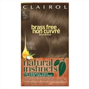 Clairol Natural Instincts Brass-Free Hair Color, 6C Light Brown