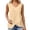 Yellow Tank Tops, variant on MEZZALL Women Summer Sleeveless Casual Solid Color Trim V-Neck Tank Tops For Daily Wear Versatile Ladies Camisole