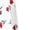 White, variant on Women'S Floral Print Midi Skirt Casual High Elastic Waist Zipper Vintage Midi Boho Skirts for Women White S