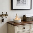 thumbnail image 4 of Ceramic Candlestick for Home Decor Easter Tabletop Ornament 3.46 in H White, 4 of 6