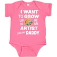 thumbnail image 3 of Inktastic I Want to Grow Up to Be an Artist Like My Daddy Boys or Girls Baby Bodysuit, 3 of 5