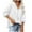 White, variant on UAMVSH Women Casual Full Zip up Hooded Sweatshirts with Pockets Comfy Oversized Long Sleeve Hoodie Tops Solid Color Jackets(Medium,White)