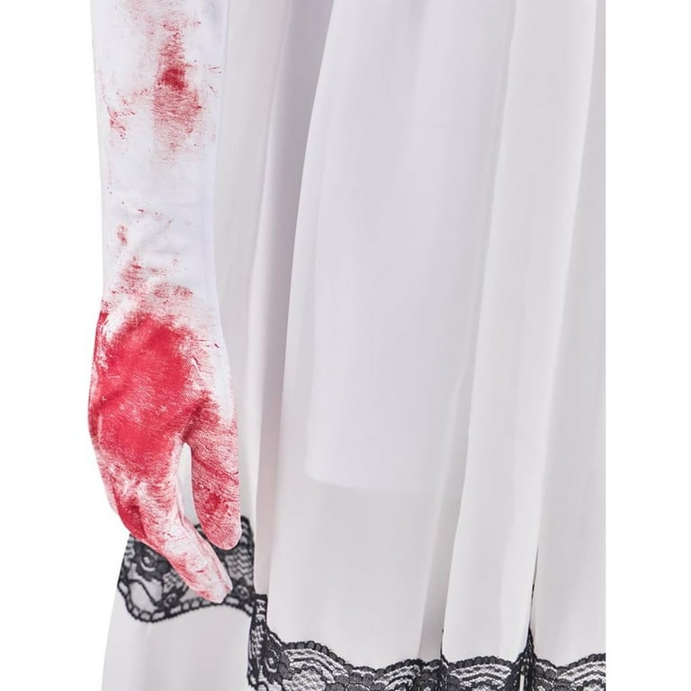 Jennifer Body Dress White Dress Jennifer Cheerleader Cloth Halloween Fancy Dress  Outfit - Walmart.com