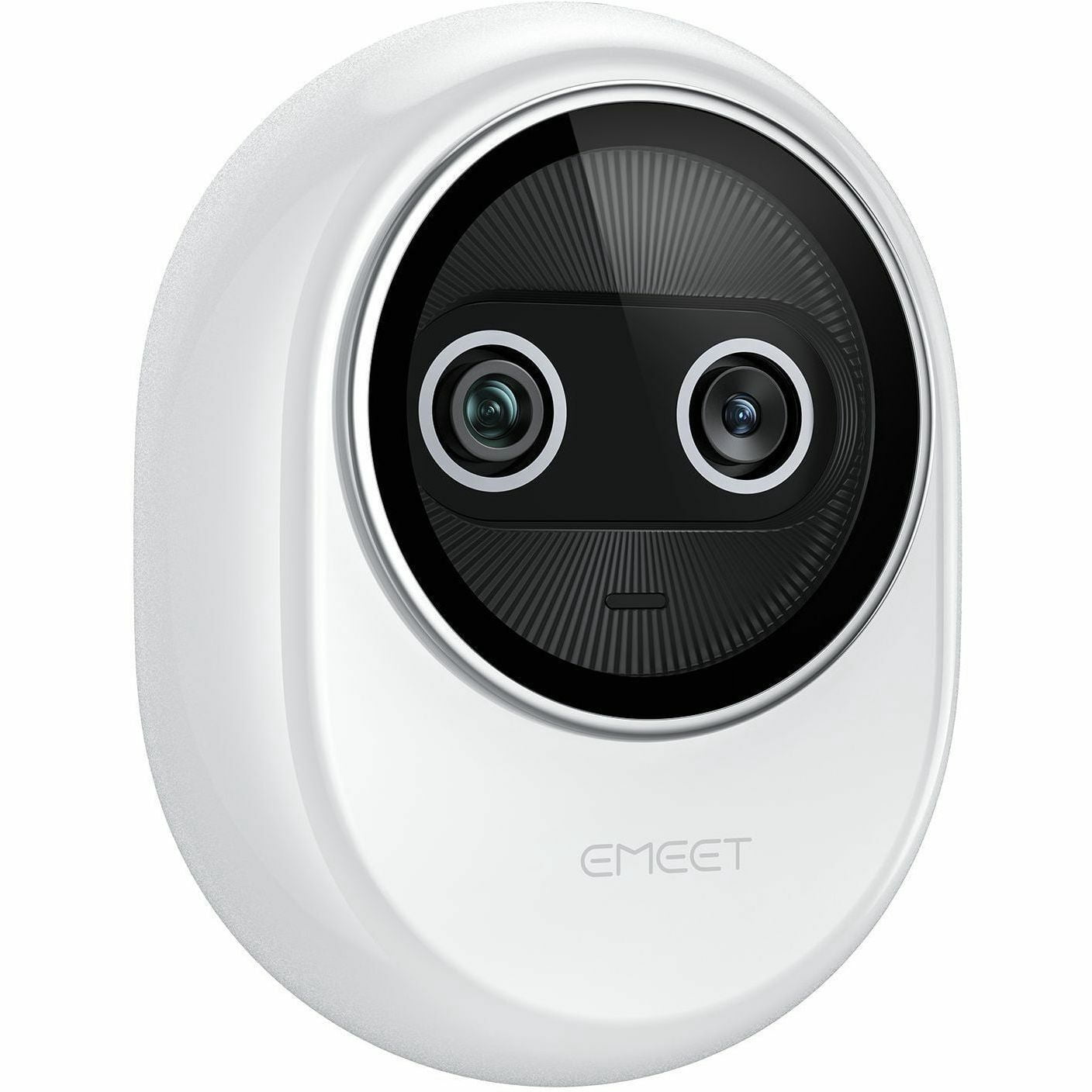 EMEET Piko+ (White), Dual-lens Webcam with one 4K 1/2.55˘