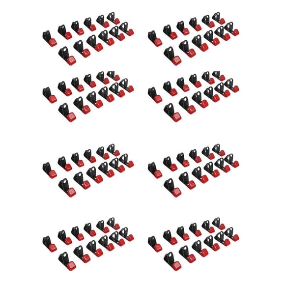 96 Pcs Tire Wheel Rim Hub Hanging Metal Hook Metal Holder Shop Display Stand Rack Wall Mounted Racing Hook