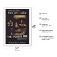 thumbnail image 2 of The Ipcress File - Starring Michael Caine - Directed by Sidney J. Furie - Vintage British Film Movie Poster by Angelo Cesselon c.1965 - Fine Art Rolled Canvas Print 27in x 40in, 2 of 4