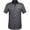 Charcoal, variant on Mens Casual Button Down Shirts Printed Short Sleeve Shirts