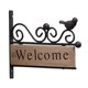 thumbnail image 2 of Letrero de bienvenida para puerta dentera, letrero de decoración de bienvenida de , colgador de puerta de licencia rústica para perfecl cartel de bienvenida, 2 of 8