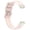 Transparent light pi, variant on Clear Double Color Jelly Silicone Replacement Skin Friendly Quick Release Design Straps for Watch 3
