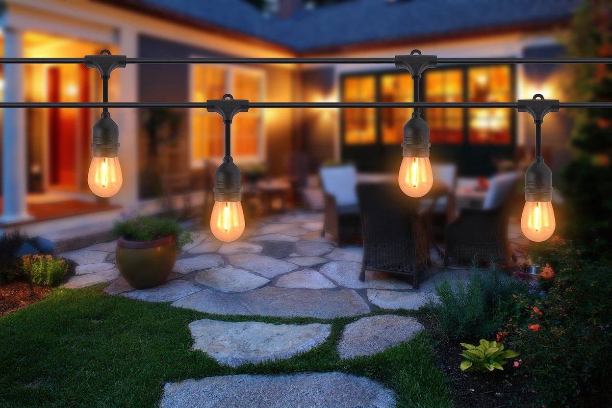 Brightlux Indoor 36ft Corded Electric Energy Efficient LED String Lights 18 Pack