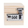 thumbnail image 1 of Caja De Almacenamiento De Madera Bloqueable 8CMX8CMX88CM Versátil Regalo De Regalo, 1 of 9