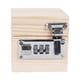 thumbnail image 1 of Cuadro de contraseña bloqueable,Caja de baratijas de contenedor de caja de almacenamiento de madera,Organizador de almacenamiento de caja de contraseña de madera bloqueable,Caja de seguridad, 1 of 9