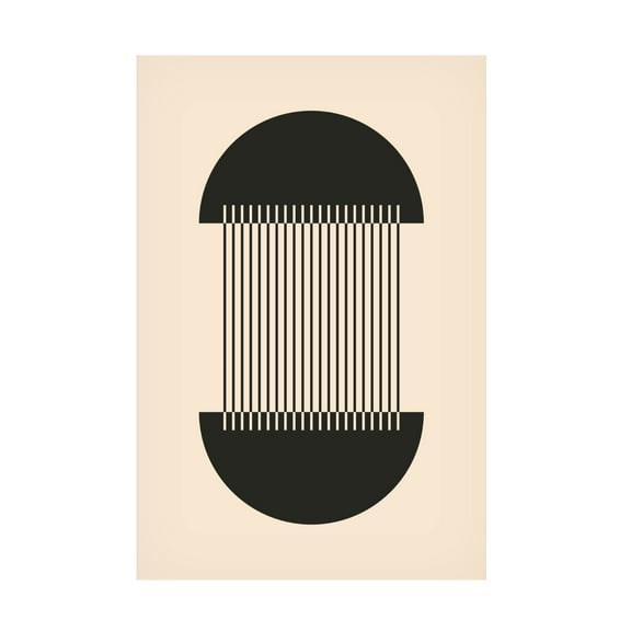 Trademark Fine Art jay stanley Boho Geometric Circle Canvas Wall Art