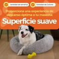 thumbnail image 3 of Cama para Perro Hills Gris Tipo Dona Anti Estrés Large, 3 of 7