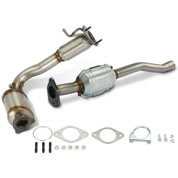 Catalytic Converter Set 2 - Compatible with 2010 - 2014 GMC Terrain 2.4L 4-Cylinder 2011 2012 2013