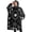 Occult Halloween Pattern, variant on Oversized Wearable Blanket Hoodie,Neon Halloween Pattern Sherpa Blanket Hoodie with Super Pockets,Super Warm Fuzzy Pullover for Women & Men