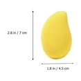 thumbnail image 2 of CTIRCHIU 3Pcs Yellow Makeup Sponge Applicators for Easy and Quick Cosmetic Blending, 2 of 8