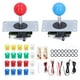 thumbnail image 1 of Botones de Arcade, Juego de Arcade para 2 Jugadores, Kits de Bricolaje, Accesorios de Joystick, Eficiencia óptima, 1 of 8