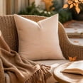 thumbnail image 6 of Surpdew Summer Fall Throw Pillow Cover Farmhouse Buffalo Plaid Throw Pillow Covers 18 x 18 Outdoor Home Retro Cushion Case for Summer Christmas Holiday Decor Car Bed Sofa Couch, 6 of 9