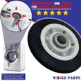 thumbnail image 3 of Whole Parts Dryer Drum Support Roller Wheel Part # 00422200/422200 - Replacement & Compatible With Some Bosch Dryers, 3 of 9
