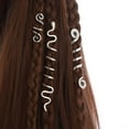 thumbnail image 5 of 6 Pcs Hair Accessories Loc Hair Jewelry for Women Braids, Dreadlock Accessories Metal Hair Clips Decoration(Multiple Styles)-style 1, 5 of 15