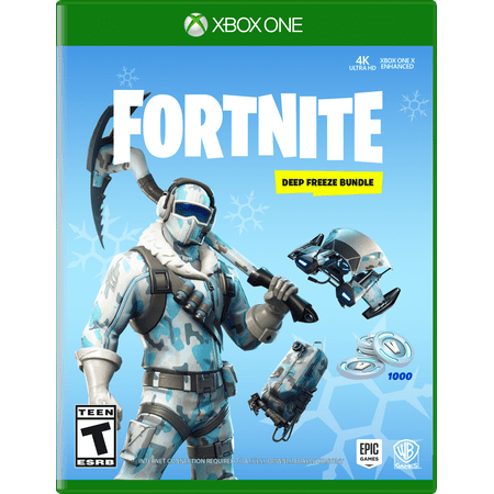 FORTNITE Deep Freeze Bundle, Warner, Xbox One, (Best Children's Xbox 360 Games)