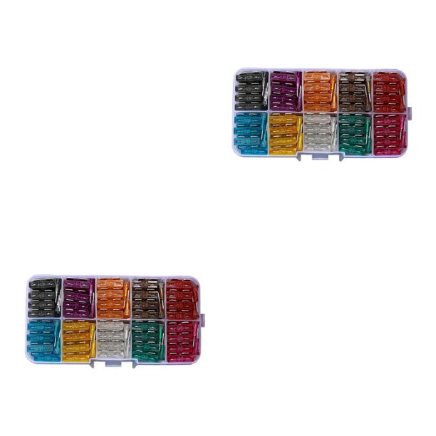 Sidaley Pack of 100 Car Fuse Zinc Wire Replaced Vehicle Structure Auto Connector Part Fuses Protection Cable Circuit Parts Supplies 2piezas