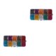 thumbnail image 1 of Sidaley Pack of 100 Car Fuse Zinc Wire Replaced Vehicle Structure Auto Connector Part Fuses Protection Cable Circuit Parts Supplies 2piezas, 1 of 6