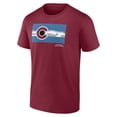 thumbnail image 2 of Men's Burgundy Colorado Avalanche Shout Out T-Shirt, 2 of 3