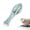 Light Blue/Clear, variant on Fish Scaler, Quick Fish Scale Remover with Collection Box, Kitchen Fish Cleaning Tool | Protective Cover, Mess Contained, Controlled Motion