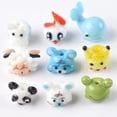 thumbnail image 2 of U8MO 2pcs Animal Shape Handmade Lampwork Glass Loose Beads for Jewelry Making DIY-Bull 22x15mm, 2 of 9