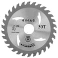 thumbnail image 4 of 110mm 30T Carbide Circular Saw Blade Wood Cutter Disc Fluent Cutting High Hardness for Angle Grinder, 4 of 7