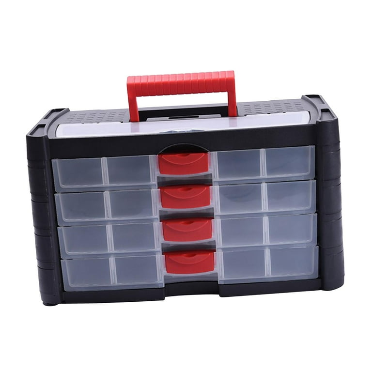 Organizer Assortment Box, Parts Box Classification Grid Storage Box Screw  Box Tool Box PVC Components Parts Tool Organizer for Hardware Fitting :  : Tools & Home Improvement