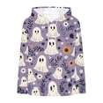thumbnail image 4 of ersvoioy Halloween Hoodies for Women Long Sleeve Drawstring Cute Print Oversized Soft Fleece Hooded Sweatshirts Fall Winter Parties Clothes, 4 of 5