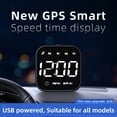 thumbnail image 2 of DAMIFU Car Hud Gps Head Up Display Speedometer Odometer Car Digital Speed Kmh For Mph, 2 of 8