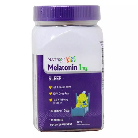 Natrol Melatonin 1mg Kids Gummy 180 Gummies