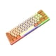 thumbnail image 2 of DC 5V 61 Teclas USB Teclado con cable RGB PC portátil Computadora Mini teclado para juegos Ndcxsfigh Para estrenar, 2 of 8