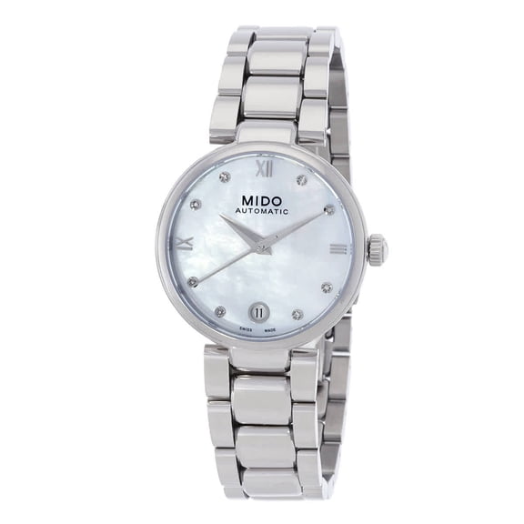 Mido Baroncelli Automatic Mother of Pearl Dial Ladies Watch M0222071111610