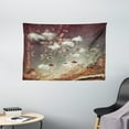 thumbnail image 1 of Outer Space Tapestry, Flying Objects in Cloudy Sky UFOs Aliens Futuristic Science Fiction Theme Print, Wall Hanging for Bedroom Living Room Dorm Decor, 60W X 40L Inches, Multicolor, by Ambesonne, 1 of 2