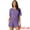 Dark Purple, variant on DARING DIVA Women's Short Sleeve Solid Color Pullover Pajama Set XS Light Pink