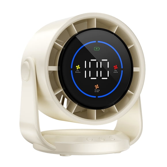 Maytalsory Ventilateur Portable Silencieux Mini Profitez des Brises Fraîches à Tout Moment n'Importe Où Décibels, pour Utilisation Ventilateur Portable Rechargeable