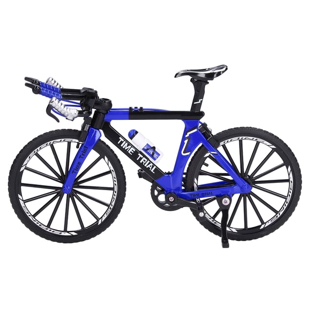 Dedo Bicicleta de Montaña Aleación Mini Modelo de Bicicleta para el Hogar Escritorio Lugar de Trabajo Decoración de Oficina Regalos Azul