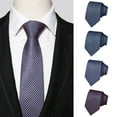 thumbnail image 2 of Cravate de Noël Mode Grand Jacquard Imprimé Cravate Formelle pour Hommes, 2 of 4