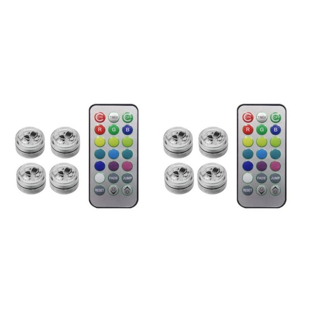 Control remoto Injueey de luz LED adhesivo inalámbrico con decoración de lámpara de batería