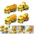 thumbnail image 2 of 4 camiones de construcción de plástico para niños pequeños, con motor de fricción., 2 of 7