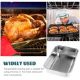 thumbnail image 5 of Baking Pans Stainless Steel Trays Bakeware Portable Roasting Oven 304, 5 of 6
